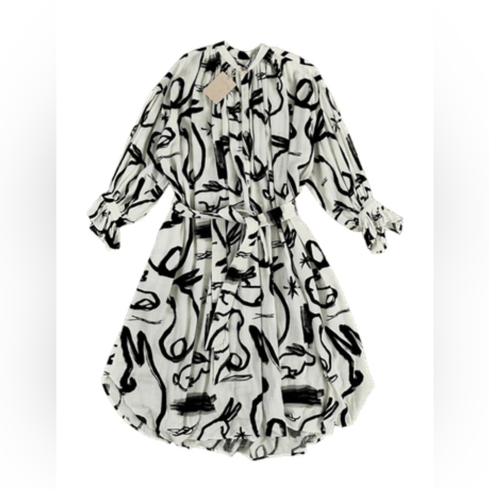 Claire Heinui Cleo Dress in Bunny Print - Picture 2 of 8